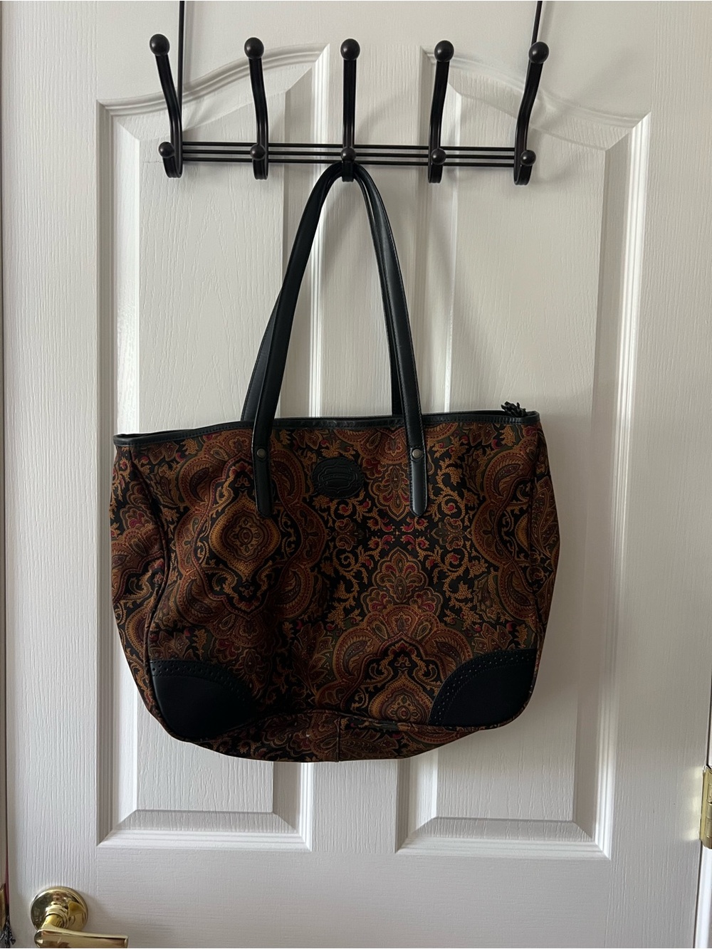 Paisley Large Tote Bag